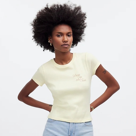 Madewell Day in the Sun Graphic Tee NWT M - Picture 1 of 5
